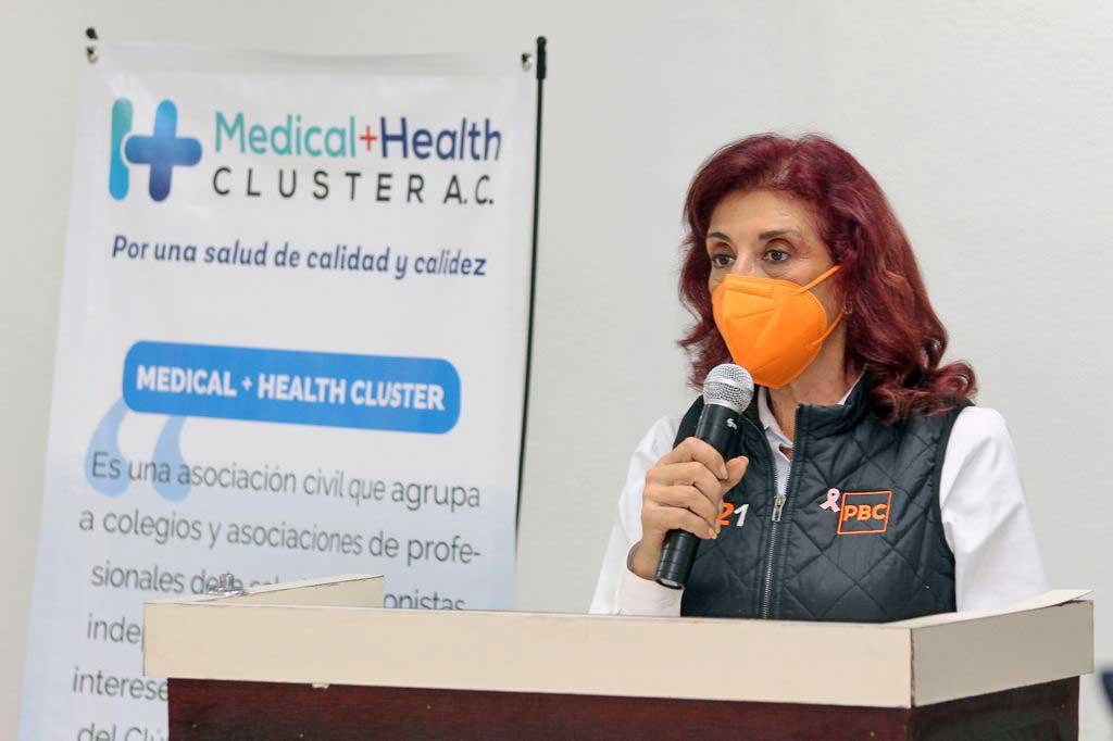 Reunión con candidatos por el Partido de Baja California, Kathia Bustillos Iturralde, candidata a la Alcadía y Oscar Rubio, Diputado por el distrito 8.